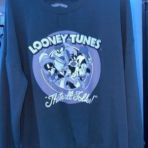 Women’s L Looney Tunes Crewneck